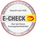 E-CHECK - Ihr Mehr an Sicherheit - Bernhard Adamiok Elektroinstallation GmbH / Mainz